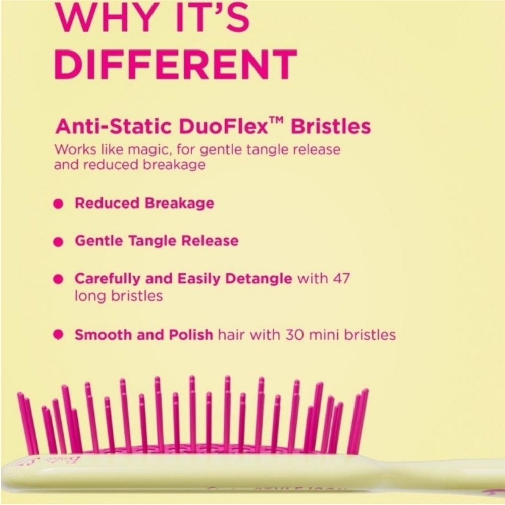 Barbie Unbrush special edition 2 brushes - large & mini - Picture 4 of 8